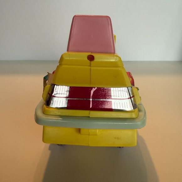 Vintage Mattel 1989 Arco Barbie Pink & Yellow Scooter- BROKEN ITEM, NEEDS REPAIR - Picture 4 of 8